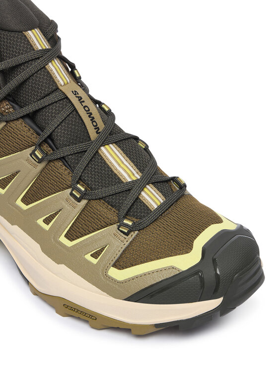Salomon Trekkingschuhe Salomon X Ultra 360 Edge Mid Gtx L49098600 Grün