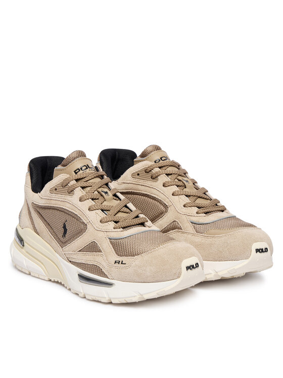 Polo Ralph Lauren Sneakersy Polo Ralph Lauren Trackster 275 809974012002 Béžová