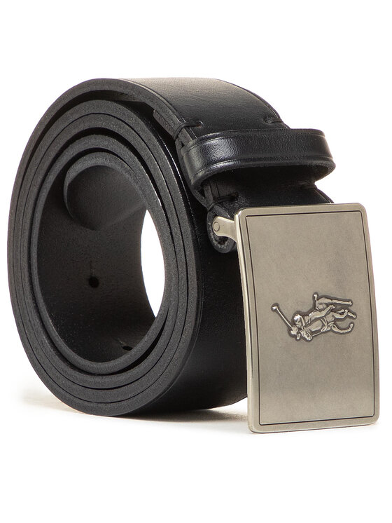 Polo Ralph Lauren Чоловічий ремінь Polo Ralph Lauren 36mm Pp Plaque Belt 405691693001 Чорний