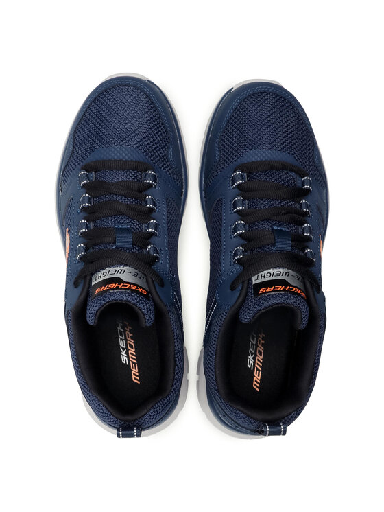 Skechers Sneakersy Skechers Knockhill 232001/NVOR Tmavomodrá