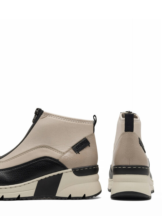 Rieker Členková obuv Rieker N6352-60 Béžová