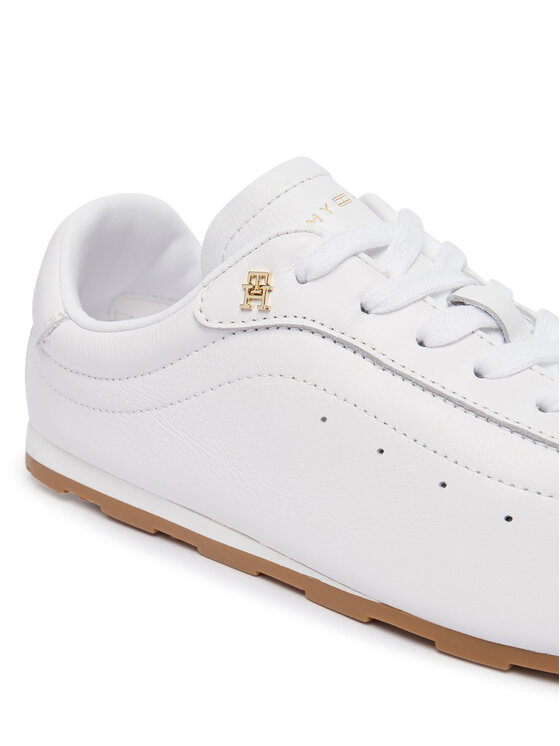 Tommy Hilfiger Laisvalaikio batai Tommy Hilfiger Th Low Profile Runner FW0FW08951 Balta