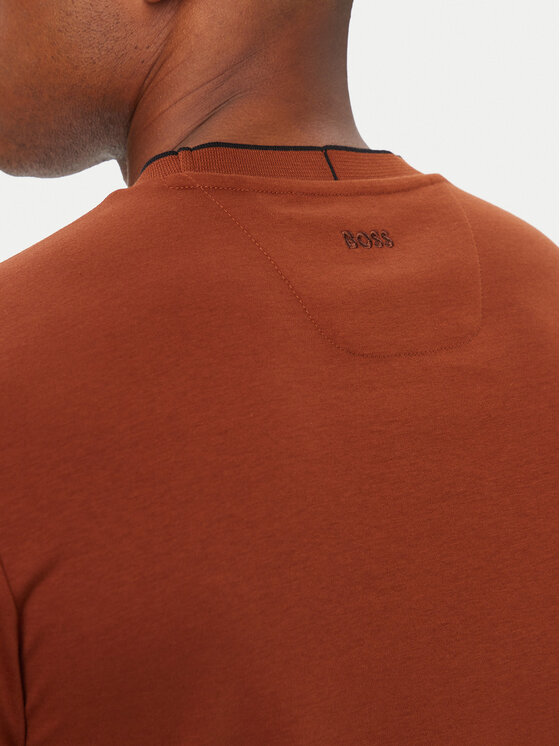 BOSS BOSS Camiseta C-Thompson 50575011 Marrón Regular Fit