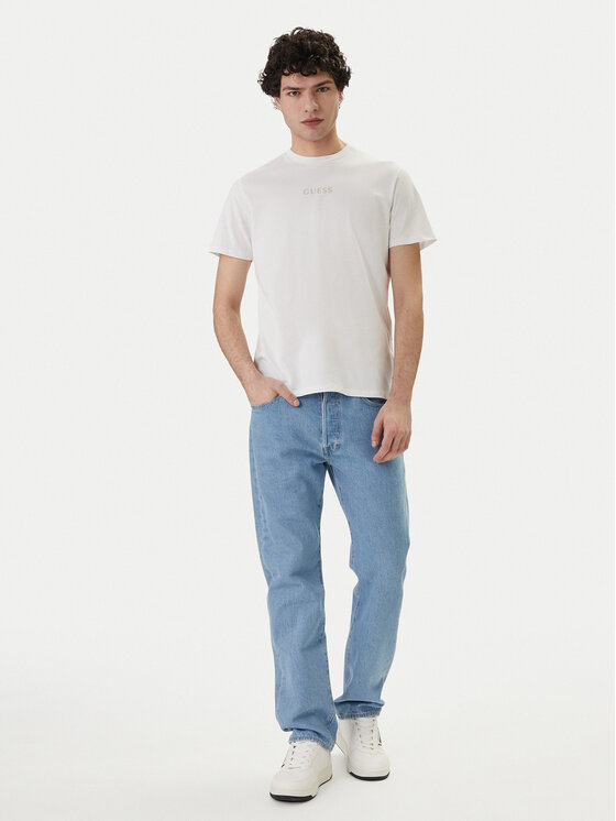 Guess Guess Футболка M6GI27 K3249 Білий Regular Fit