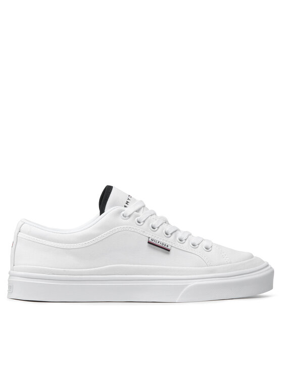 Tommy Hilfiger Sportcipők Tommy Hilfiger Lightweight Sport Long Lace FM0FM04010 Fehér