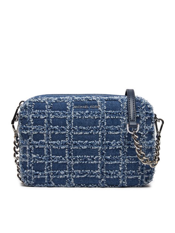 MICHAEL Michael Kors Kabelka MICHAEL Michael Kors Jet Set 32S4SJ6M2C Modrá
