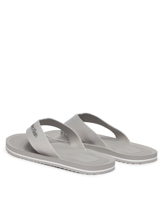 Calvin Klein Japonke Calvin Klein Logo Webbing Strap HM0HM02106 Siva