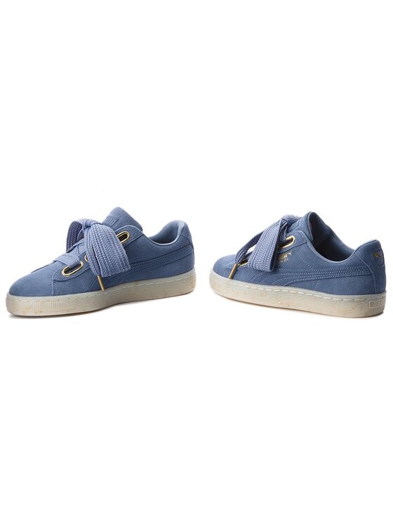 Puma Сникърси Puma Suede Heart Celebrate 365561 03 Син