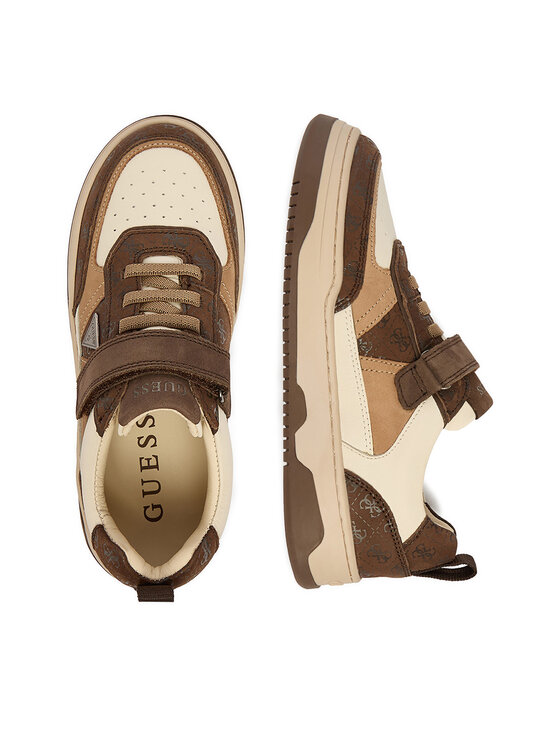 Guess Снікерcи Guess EO-CI12-CAROL-04 Бежевий