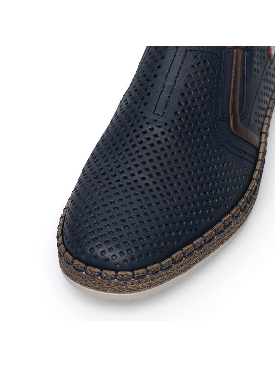 Rieker Tenisky Rieker B5297-14 Tmavomodrá