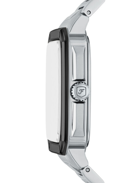 Fossil Zegarek Fossil Crosby FS6122 Srebrny