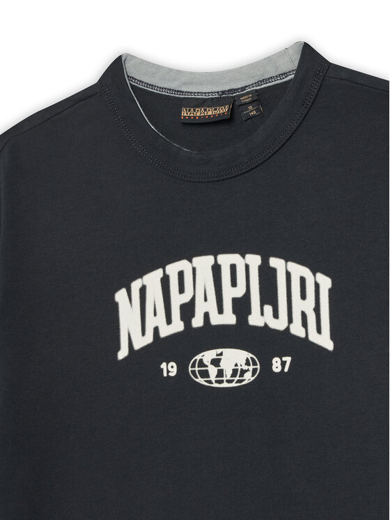 Napapijri Napapijri Футболка S-Inot NP0A891F D Чорний Regular Fit