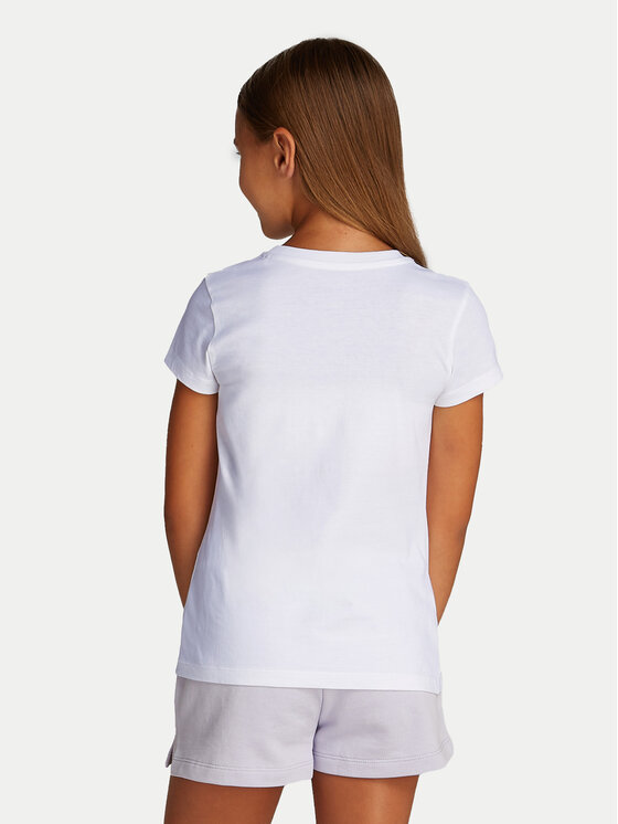 Calvin Klein Jeans Calvin Klein Jeans Marškinėliai Script Logo IG0IG02857 Balta Slim Fit