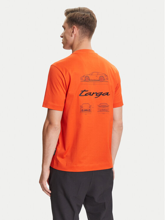 BOSS BOSS Camiseta C-Thompson 197 PS 50543200 Naranja Regular Fit