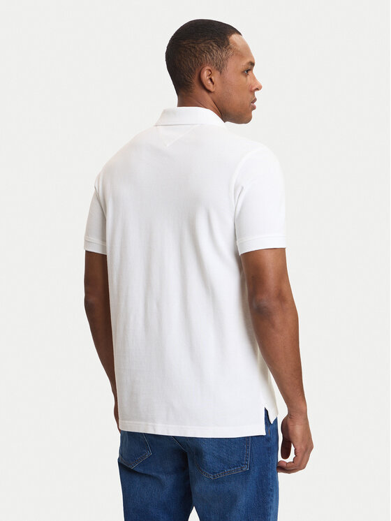 Tommy Jeans Tommy Jeans Polo marškinėliai DM0DM22711 Balta Regular Fit