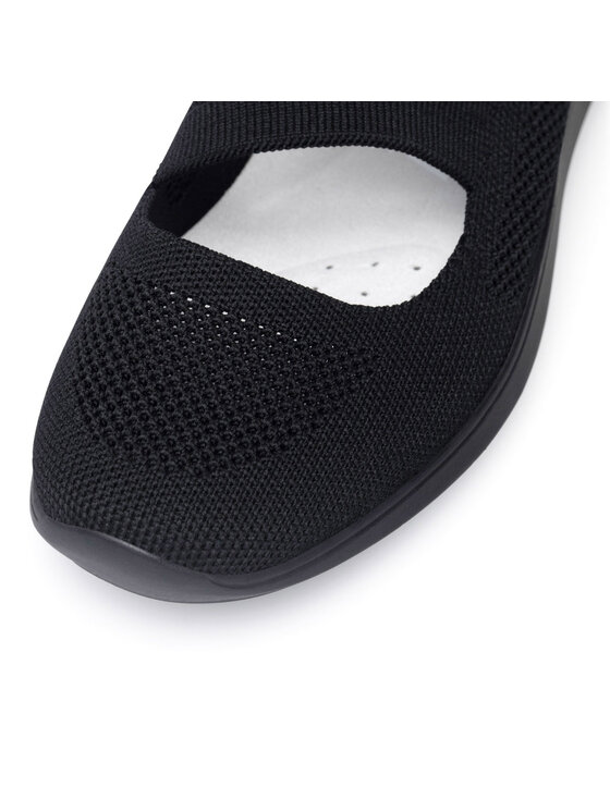 Rieker Balerinke Rieker R7102-01 Crna
