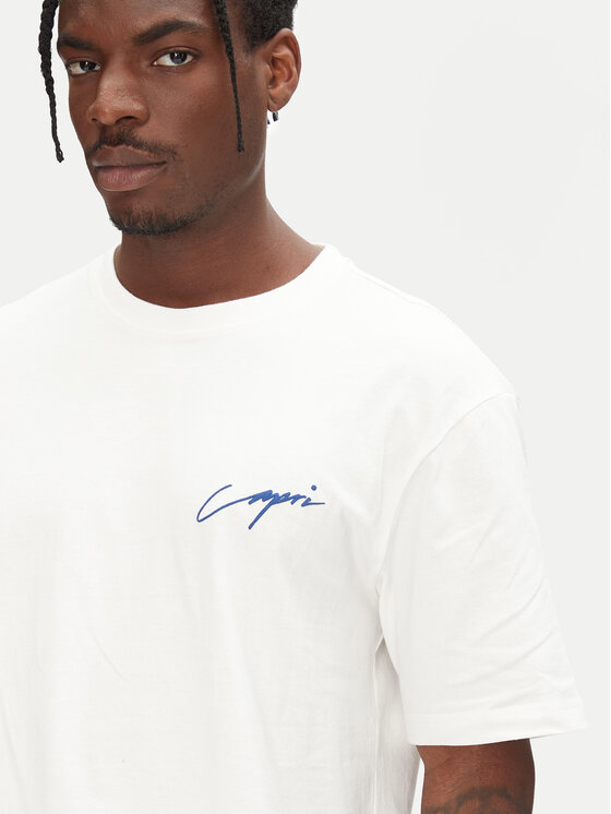 Only & Sons Only & Sons Футболка Milo 22034452 Білий Relaxed Fit