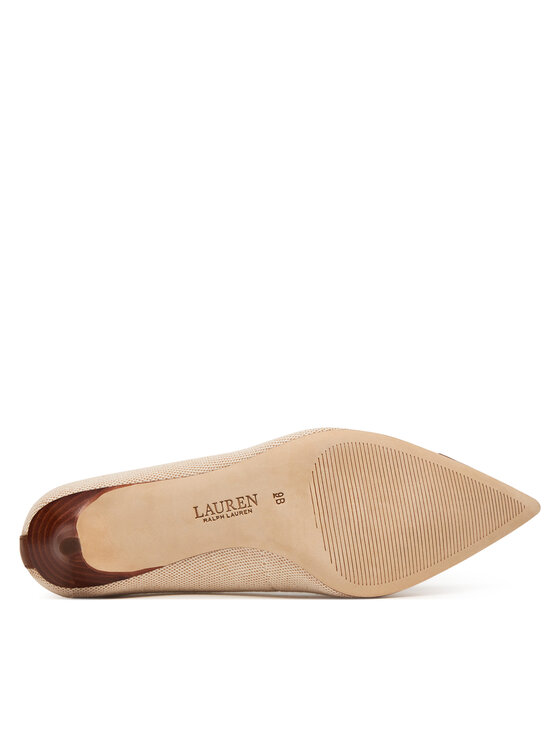 LAUREN RALPH LAUREN Pantofi cu toc subțire LAUREN RALPH LAUREN 802P10395003 Bej