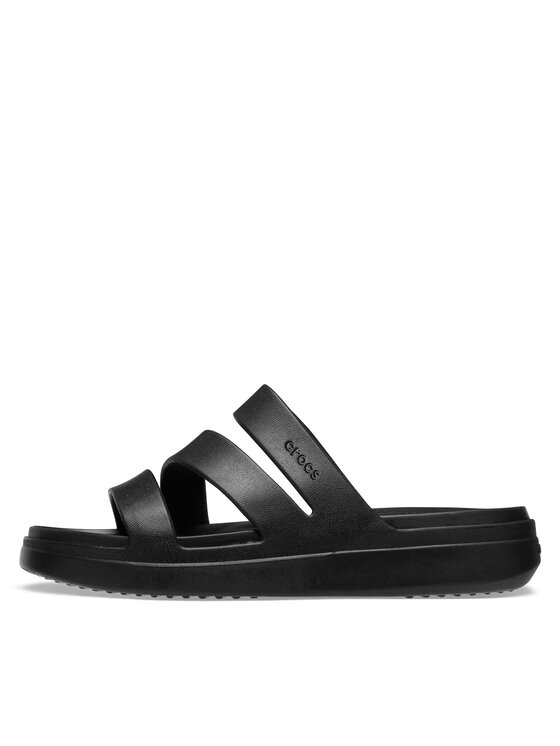 Crocs Шльопанці Crocs Getaway Strappy Sandal W 209587 Чорний