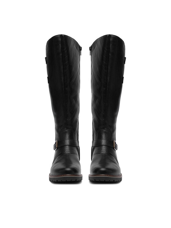 Remonte Čižmy Remonte CEO-R6590-01 Čierna