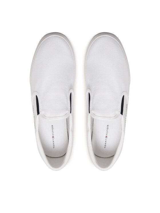 Tommy Hilfiger Teniszcipő Tommy Hilfiger Vulc Core FM0FM05689 Fehér