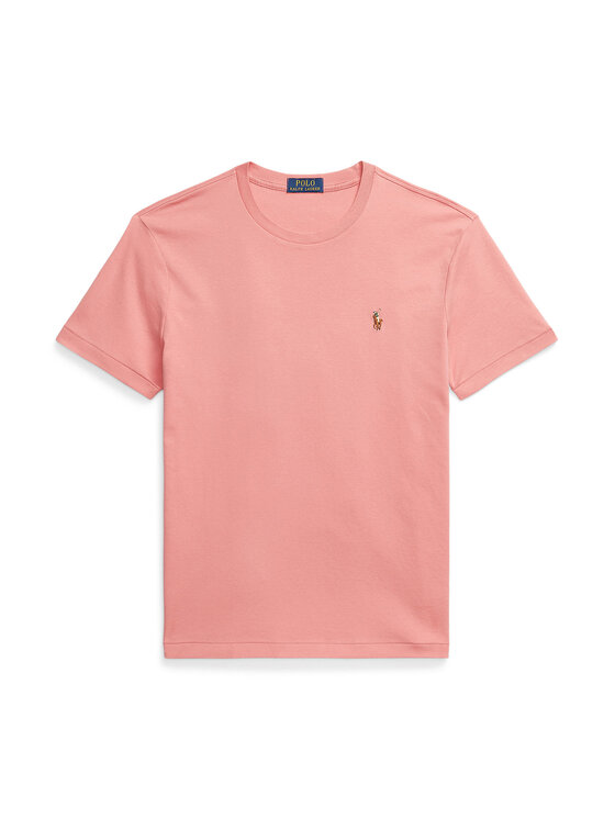 Polo Ralph Lauren Polo Ralph Lauren Marškinėliai 710740727096 Rožinė Custom Slim Fit