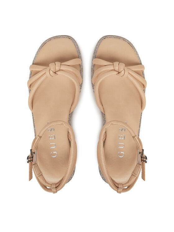 Guess Босоніжки Guess FLJSLO LEA03 Бежевий