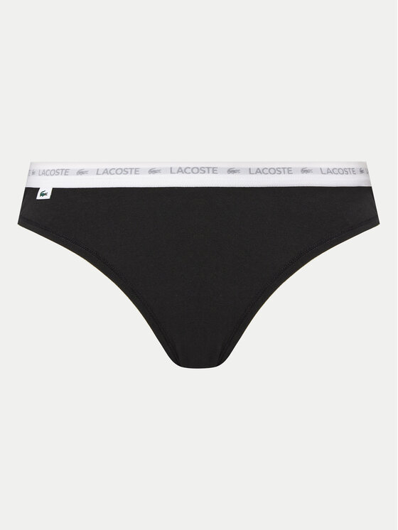 Lacoste Lacoste Комплект трусиків 8F1338 Чорний