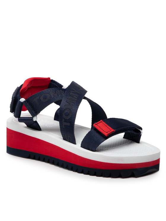 Tommy Jeans Sandalias Tommy Jeans Flatform Eva Sandal EN0EN01839 Azul marino