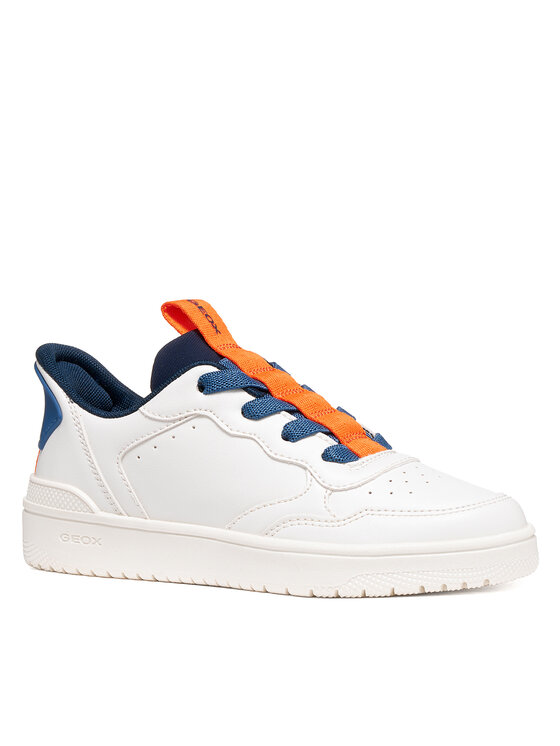 Geox Sportcipők Geox J Washiba Fast In Boy J65NRA 05415 C0899 M Fehér