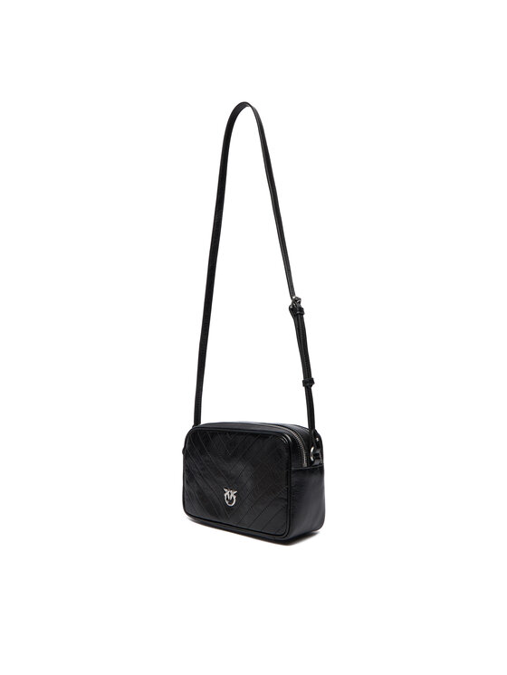 PINKO Torbica PINKO Carrie Camera Bag Classic Al 25-26 PLTT 104336 A2JC Crna