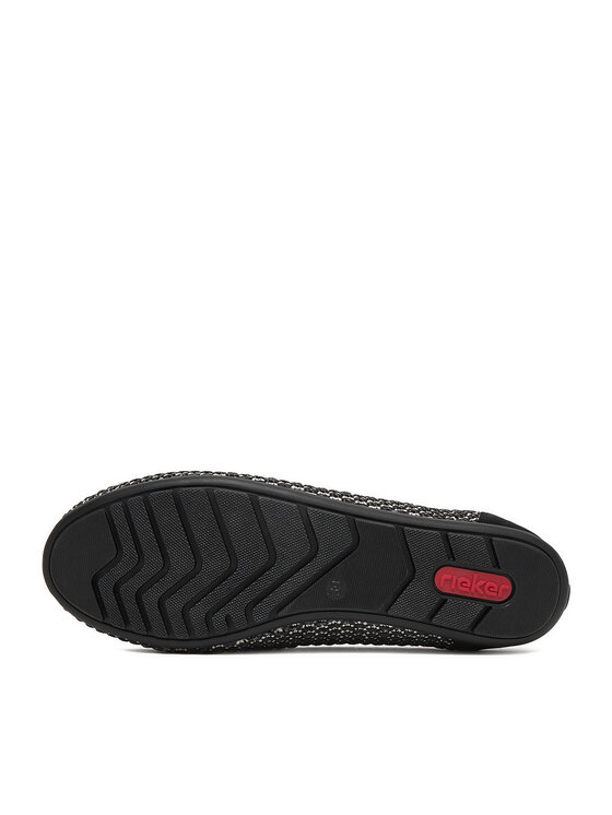 Rieker Балеринки Rieker CEO-43850-00 Черен