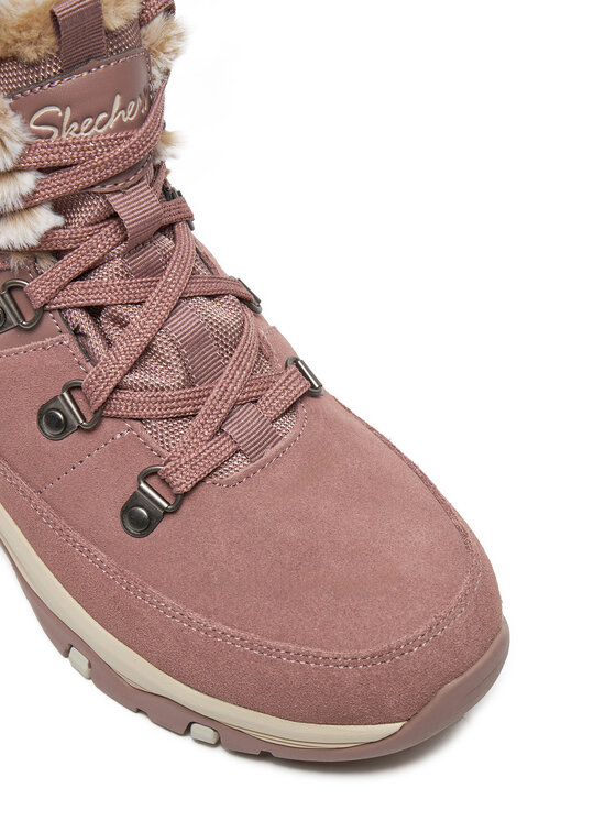 Skechers Šnurovacia obuv Skechers Snow Worries 167882/MVE Ružová