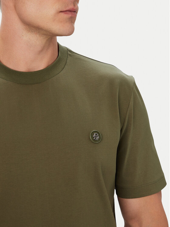 BOSS BOSS Camiseta C-Taut 01 50555844 Verde oscuro Regular Fit