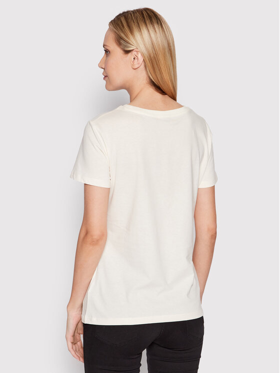 Guess Guess Póló V2YI07 K8HM0 Bézs Regular Fit