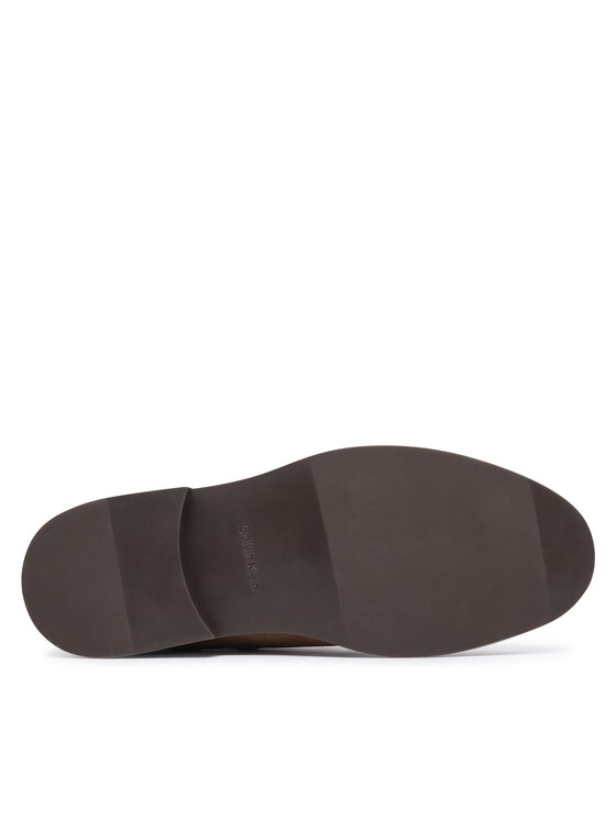 Calvin Klein Sztyblety Calvin Klein Ess Rubber Chelsea Su HM0HM02055 Beżowy