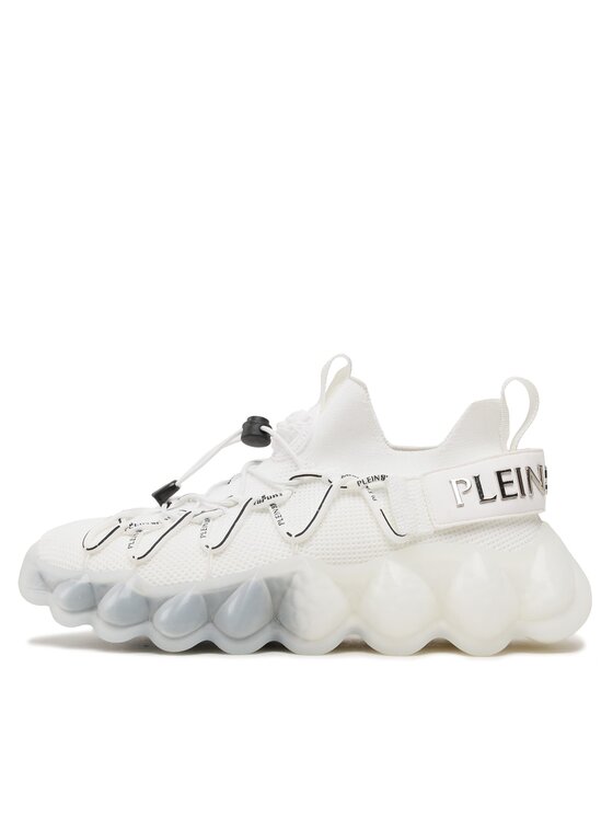 Plein Sport Сникърси Plein Sport The Bubble Gen.X.02 Tiger SACS USC0432 STE003N Бял