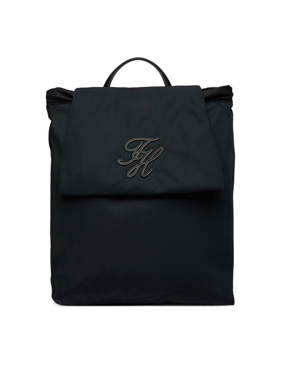 Tommy Hilfiger Ruksak Tommy Hilfiger Th Elevated Nylon Backpack AW0AW18427 Čierna