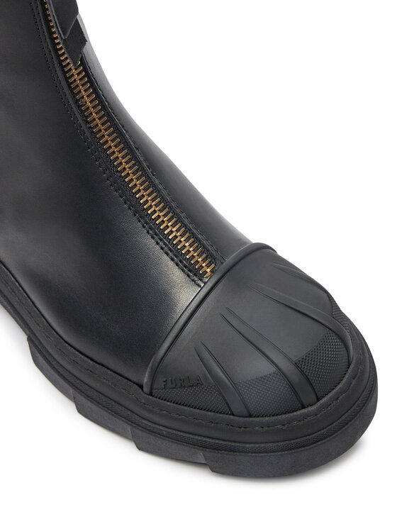 Furla Členková obuv s elastickým prvkom Furla Gum YG95FGU BX3506 O6000 Čierna