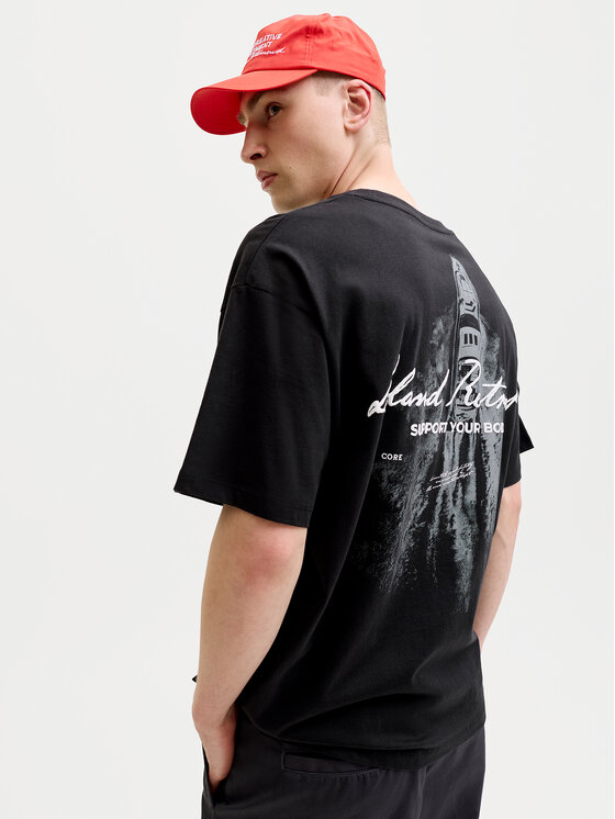 Jack & Jones Jack & Jones Camiseta Eterna 12295544 Negro Loose Fit