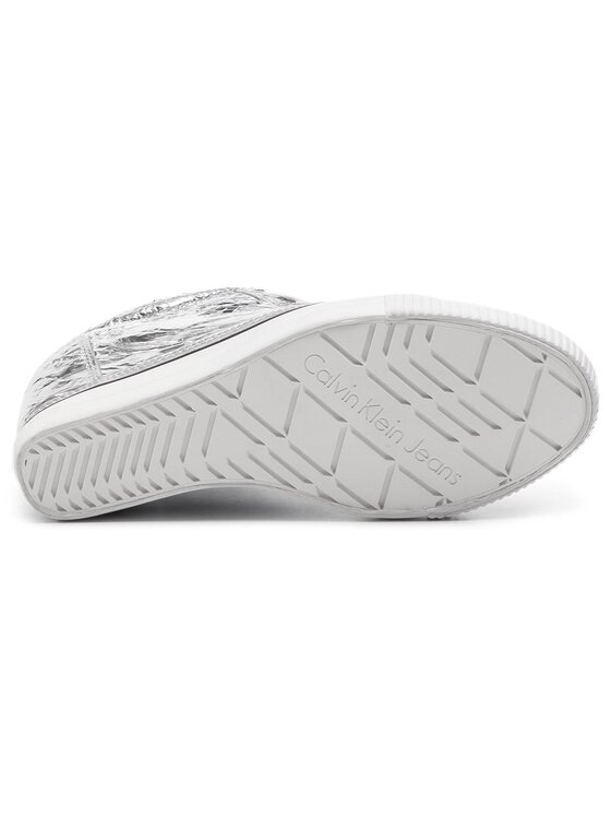 Calvin Klein Jeans Sneakersy Calvin Klein Jeans Ritzy RE9850 Srebrny