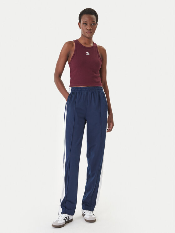 adidas adidas Top Essentials KD3824 Guinda/burdeos Slim Fit