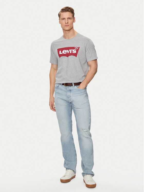 Levi's® Levi's T-Shirt Housemark Tee 17783-0138 Γκρι Regular Fit
