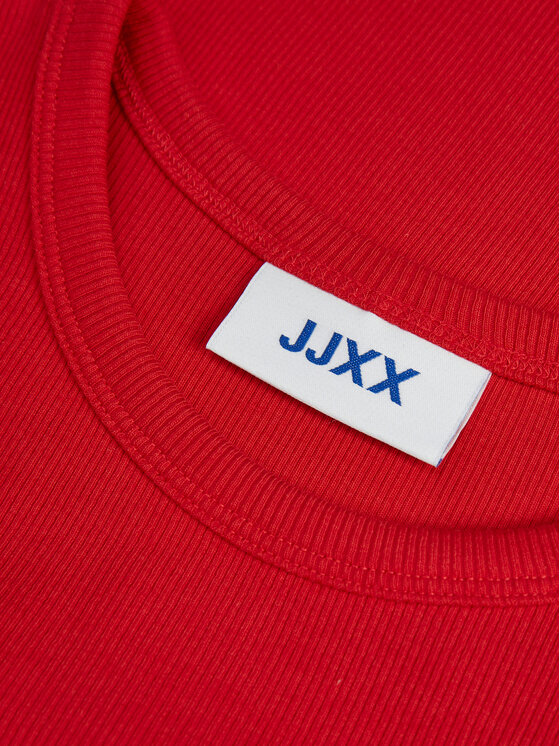 JJXX JJXX Футболка Florie 12217164 Червоний Slim Fit