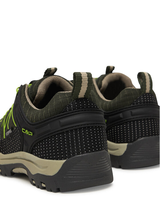 CMP Трекінгові черевики CMP Kids Rigel Low Trekking Wp 3Q54554 Зелений