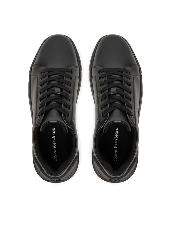 Calvin Klein Jeans Sneakers Calvin Klein Jeans Chunky Cupsole Ru Patch Lth YM0YM01296 Negru