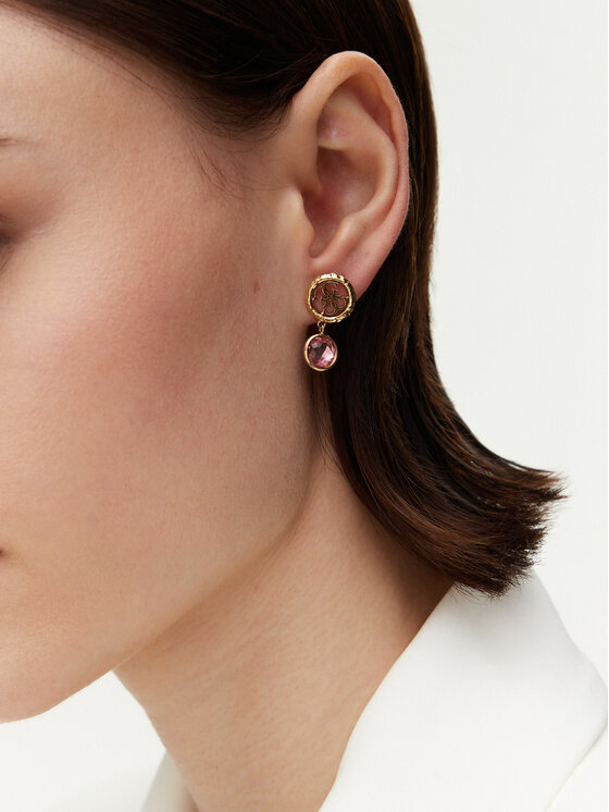 Guess Náušnice Guess JUBE05 098JW Zlatá