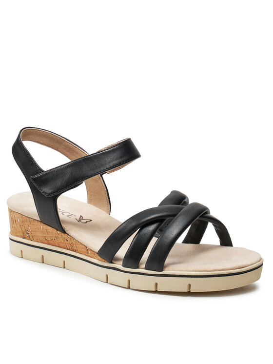 Caprice Sandály Caprice 9-28709-42 Černá