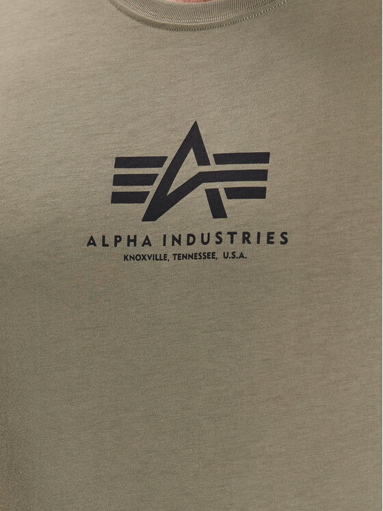 Alpha Industries Alpha Industries T-Shirt Basic 118533 Πράσινο Regular Fit