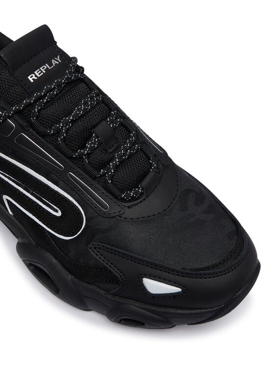 REPLAY Sneakersy REPLAY GMSIQ.000.C0203S Černá
